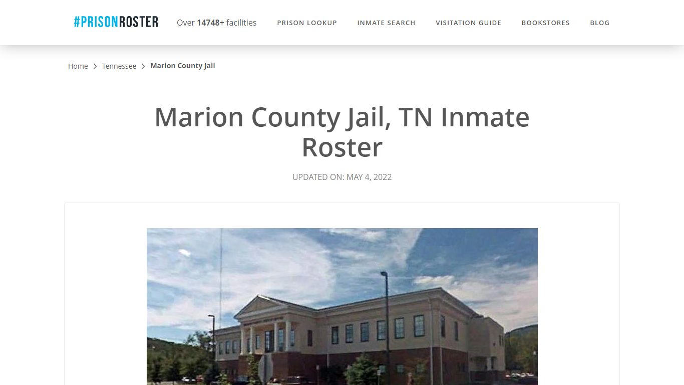 Marion County Jail, TN Inmate Roster